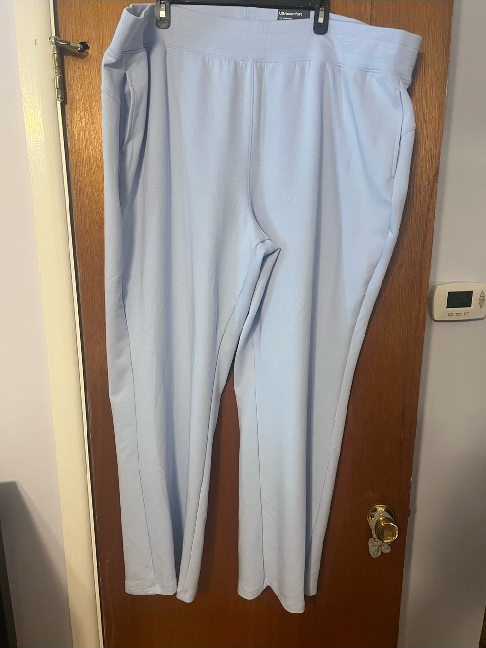 tek gear Light Blue Ankle Cropped Ponte Pants